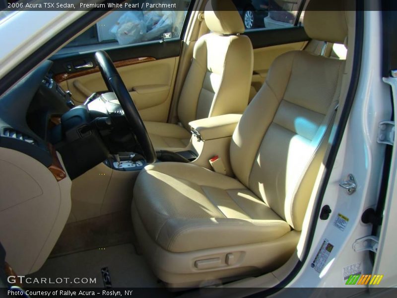 Premium White Pearl / Parchment 2006 Acura TSX Sedan