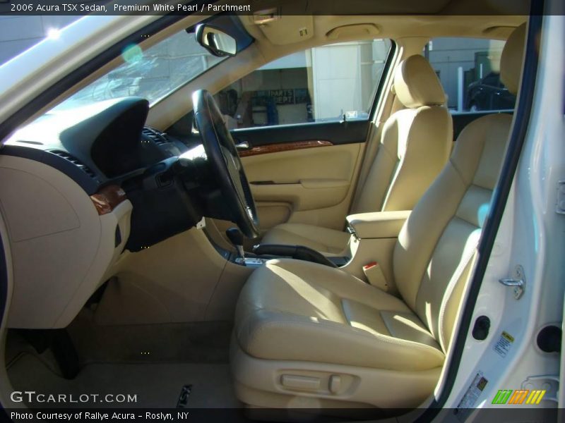 Premium White Pearl / Parchment 2006 Acura TSX Sedan