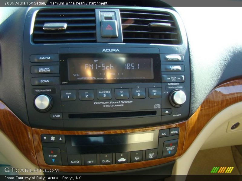 Premium White Pearl / Parchment 2006 Acura TSX Sedan