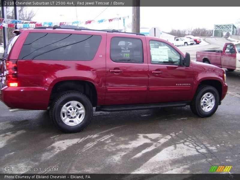 Red Jewel Tintcoat / Ebony 2010 Chevrolet Suburban LT 2500 4x4