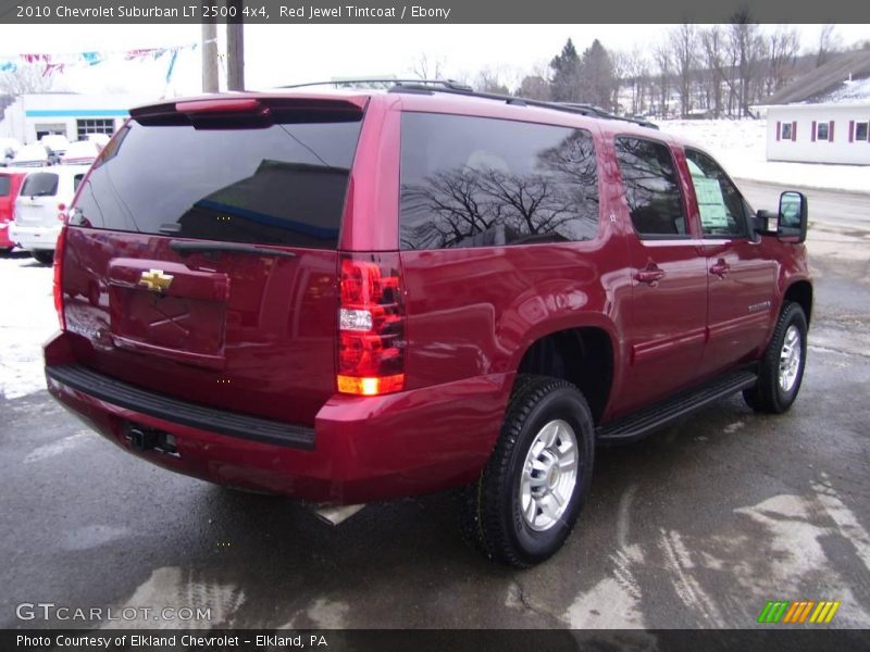 Red Jewel Tintcoat / Ebony 2010 Chevrolet Suburban LT 2500 4x4