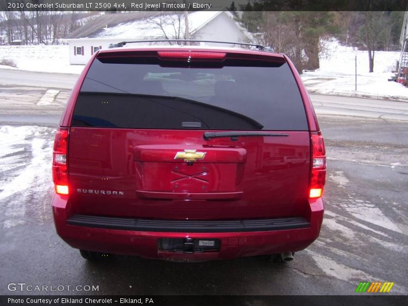 Red Jewel Tintcoat / Ebony 2010 Chevrolet Suburban LT 2500 4x4