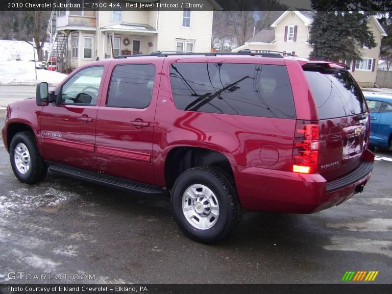 Red Jewel Tintcoat / Ebony 2010 Chevrolet Suburban LT 2500 4x4