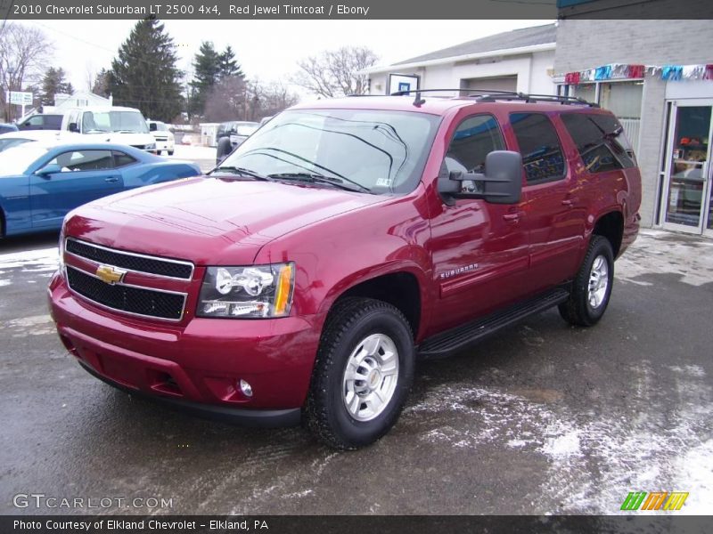 Red Jewel Tintcoat / Ebony 2010 Chevrolet Suburban LT 2500 4x4