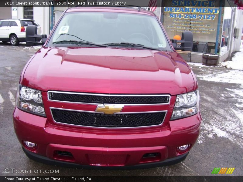 Red Jewel Tintcoat / Ebony 2010 Chevrolet Suburban LT 2500 4x4