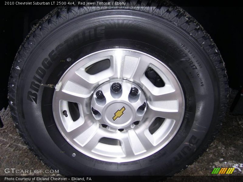Red Jewel Tintcoat / Ebony 2010 Chevrolet Suburban LT 2500 4x4