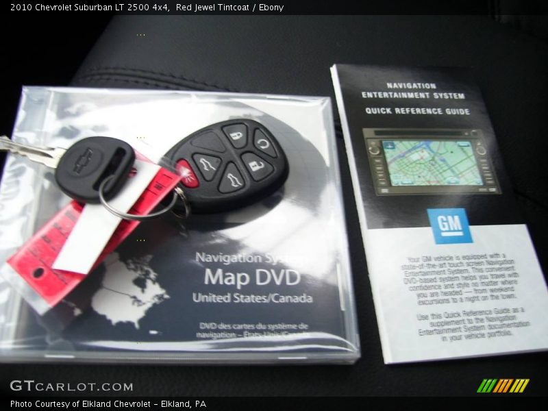 Red Jewel Tintcoat / Ebony 2010 Chevrolet Suburban LT 2500 4x4