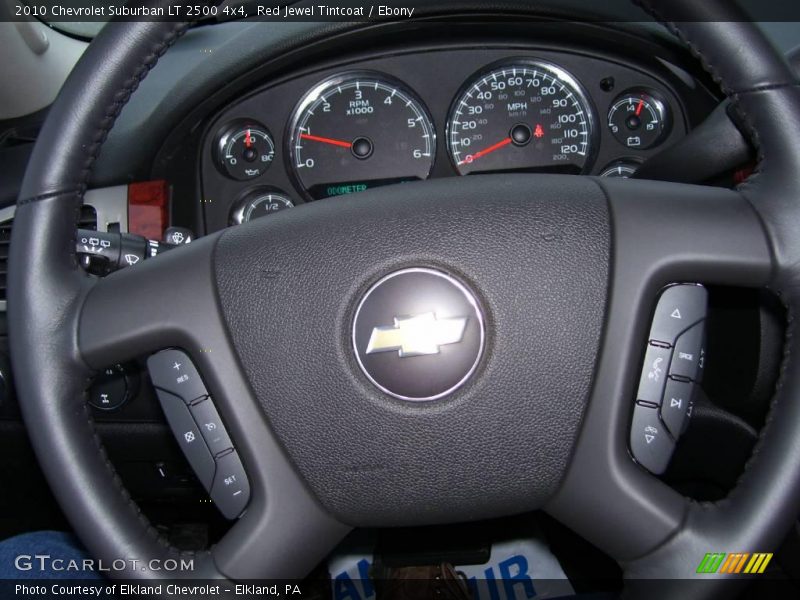 Red Jewel Tintcoat / Ebony 2010 Chevrolet Suburban LT 2500 4x4