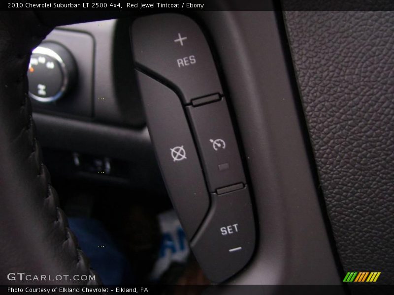 Red Jewel Tintcoat / Ebony 2010 Chevrolet Suburban LT 2500 4x4