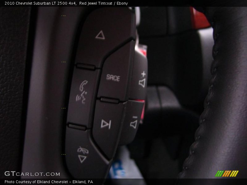 Red Jewel Tintcoat / Ebony 2010 Chevrolet Suburban LT 2500 4x4