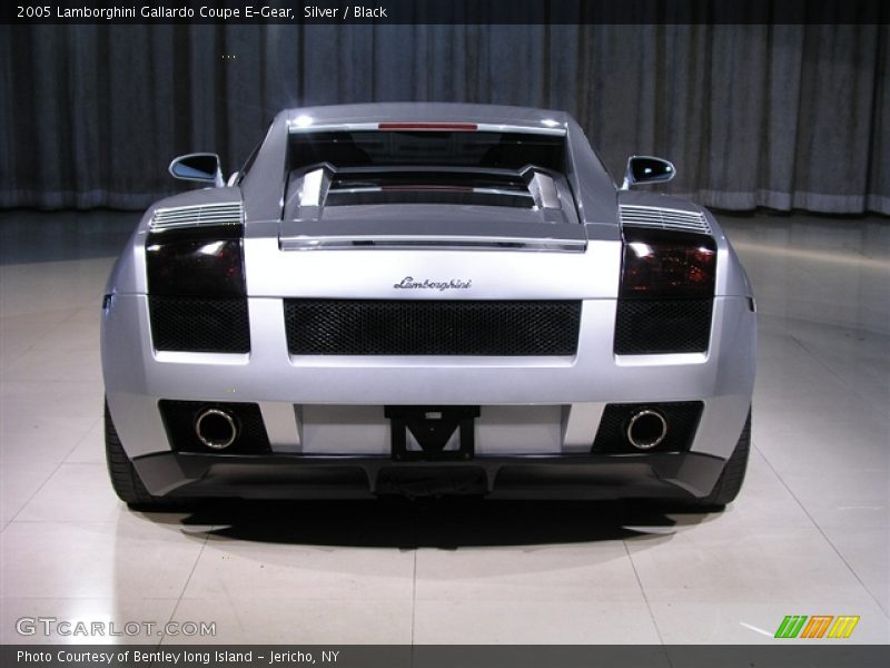 Silver / Black 2005 Lamborghini Gallardo Coupe E-Gear