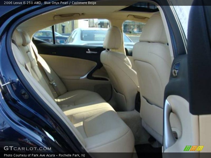 Blue Onyx Pearl / Cashmere Beige 2006 Lexus IS 250 AWD