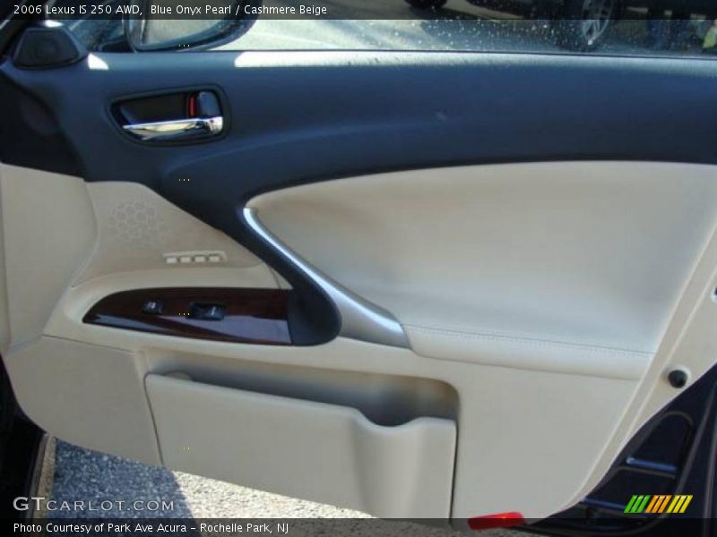 Blue Onyx Pearl / Cashmere Beige 2006 Lexus IS 250 AWD