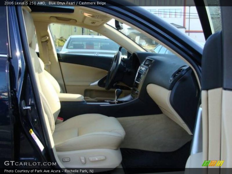 Blue Onyx Pearl / Cashmere Beige 2006 Lexus IS 250 AWD