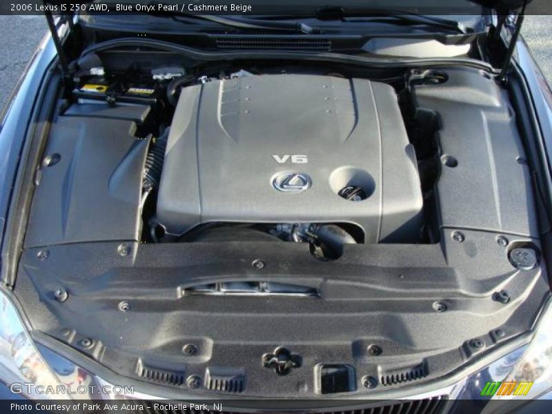 Blue Onyx Pearl / Cashmere Beige 2006 Lexus IS 250 AWD