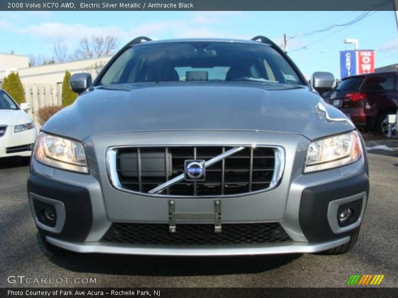 Electric Silver Metallic / Anthracite Black 2008 Volvo XC70 AWD