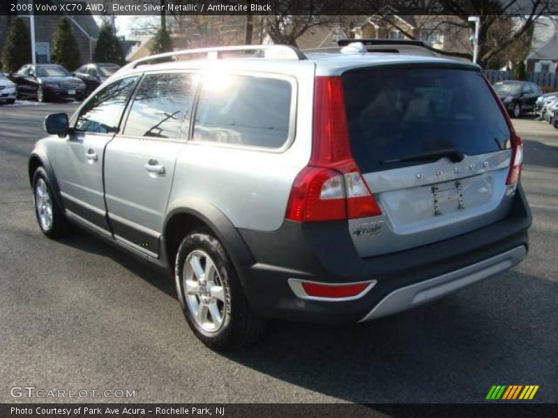 Electric Silver Metallic / Anthracite Black 2008 Volvo XC70 AWD