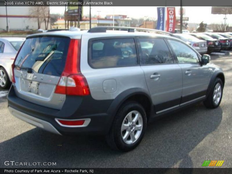 Electric Silver Metallic / Anthracite Black 2008 Volvo XC70 AWD