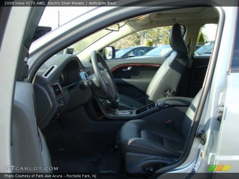 Electric Silver Metallic / Anthracite Black 2008 Volvo XC70 AWD