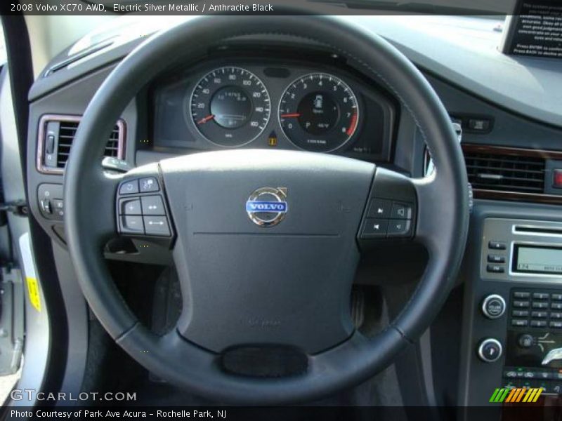 Electric Silver Metallic / Anthracite Black 2008 Volvo XC70 AWD