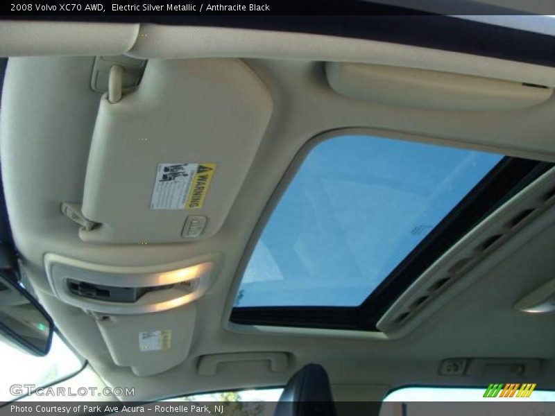 Electric Silver Metallic / Anthracite Black 2008 Volvo XC70 AWD