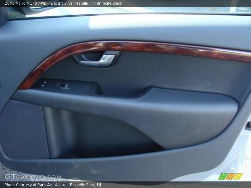 Electric Silver Metallic / Anthracite Black 2008 Volvo XC70 AWD