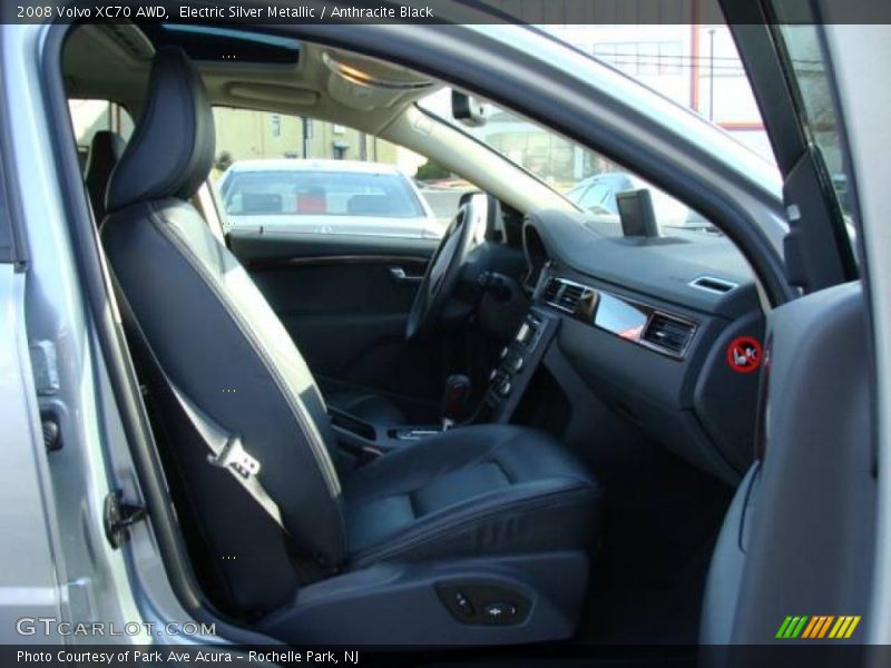 Electric Silver Metallic / Anthracite Black 2008 Volvo XC70 AWD