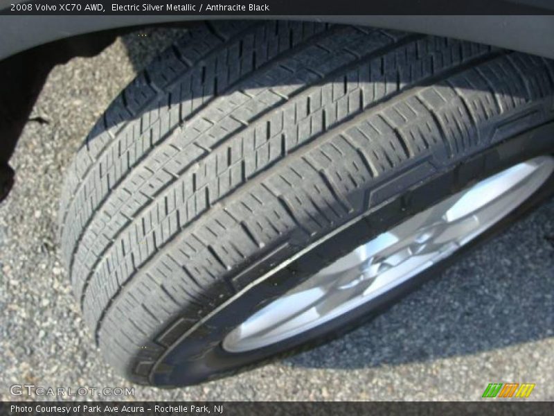 Electric Silver Metallic / Anthracite Black 2008 Volvo XC70 AWD