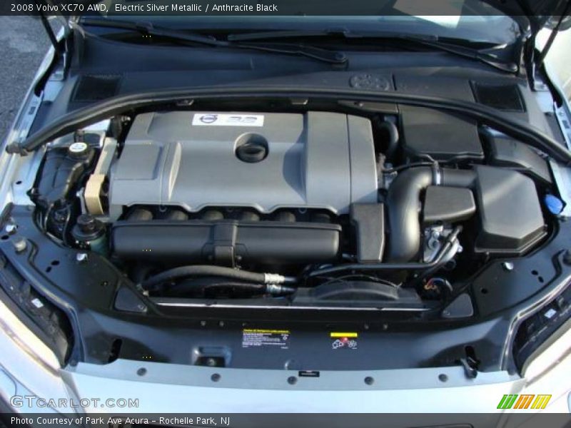 Electric Silver Metallic / Anthracite Black 2008 Volvo XC70 AWD