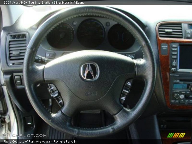 Starlight Silver Metallic / Ebony 2004 Acura MDX Touring