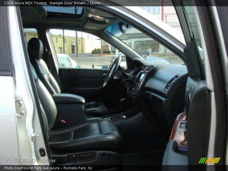 Starlight Silver Metallic / Ebony 2004 Acura MDX Touring