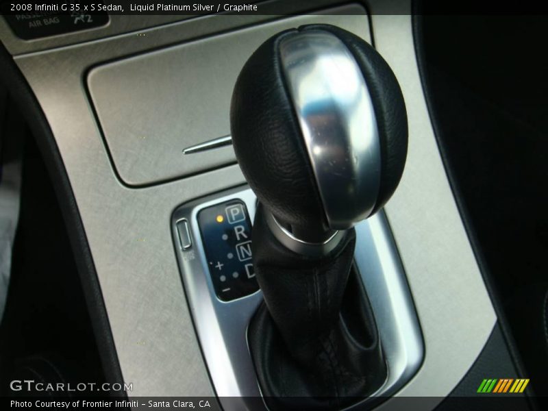  2008 G 35 x S Sedan 5 Speed ASC Automatic Shifter