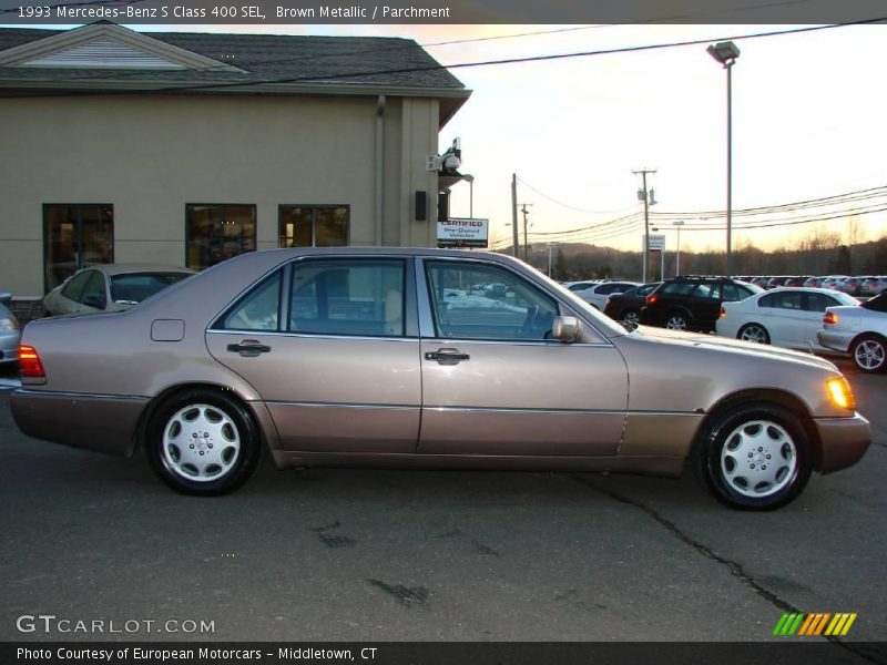 Brown Metallic / Parchment 1993 Mercedes-Benz S Class 400 SEL