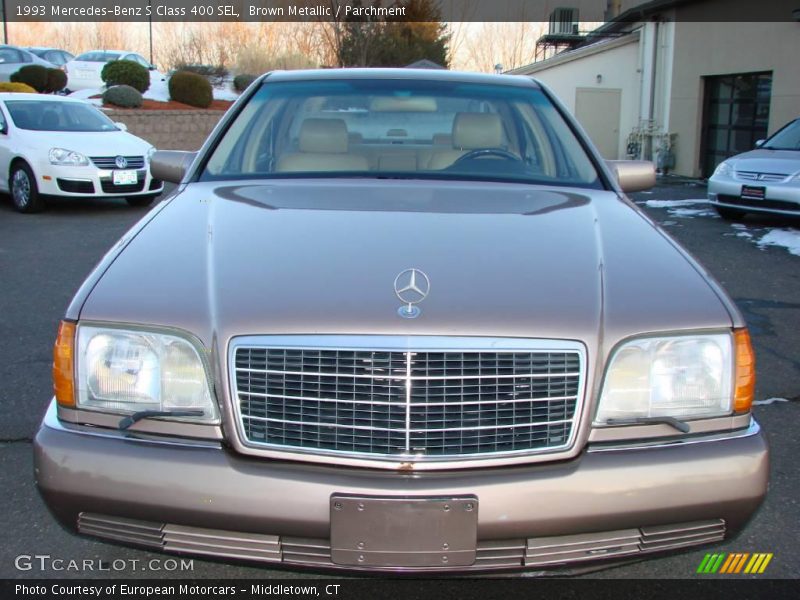 Brown Metallic / Parchment 1993 Mercedes-Benz S Class 400 SEL
