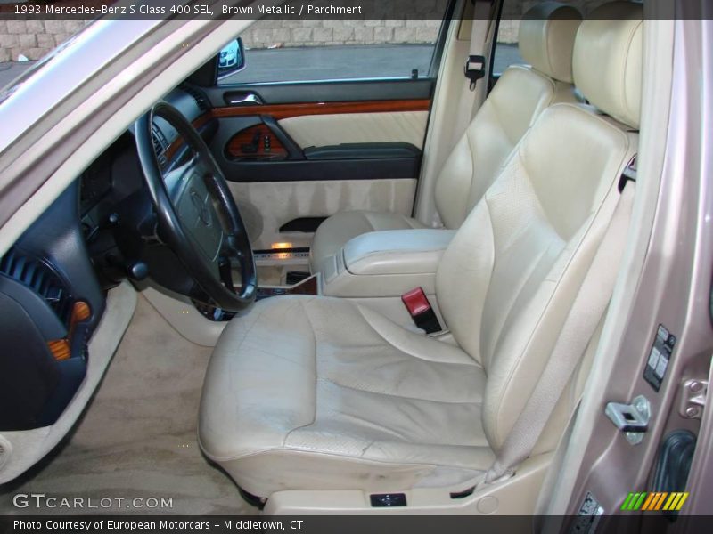 Brown Metallic / Parchment 1993 Mercedes-Benz S Class 400 SEL