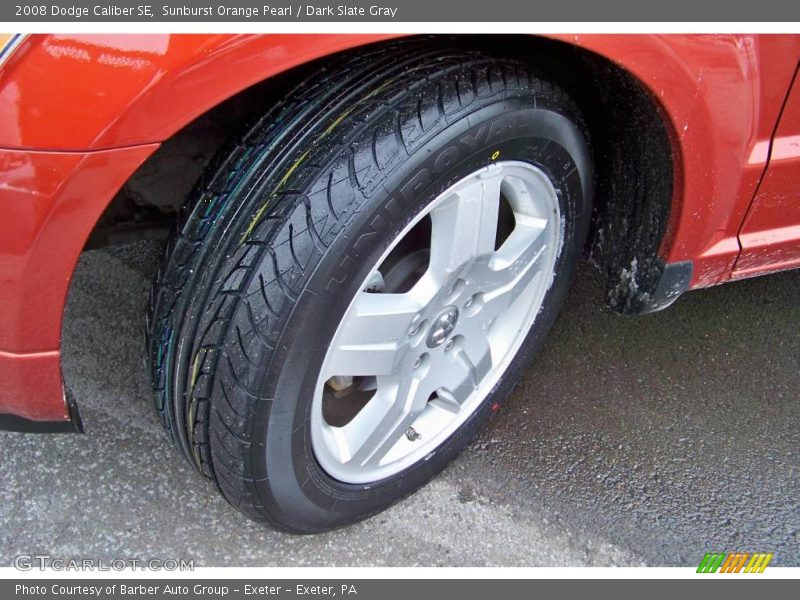 Sunburst Orange Pearl / Dark Slate Gray 2008 Dodge Caliber SE