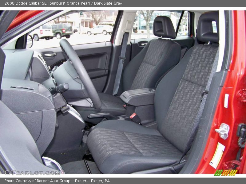 Sunburst Orange Pearl / Dark Slate Gray 2008 Dodge Caliber SE