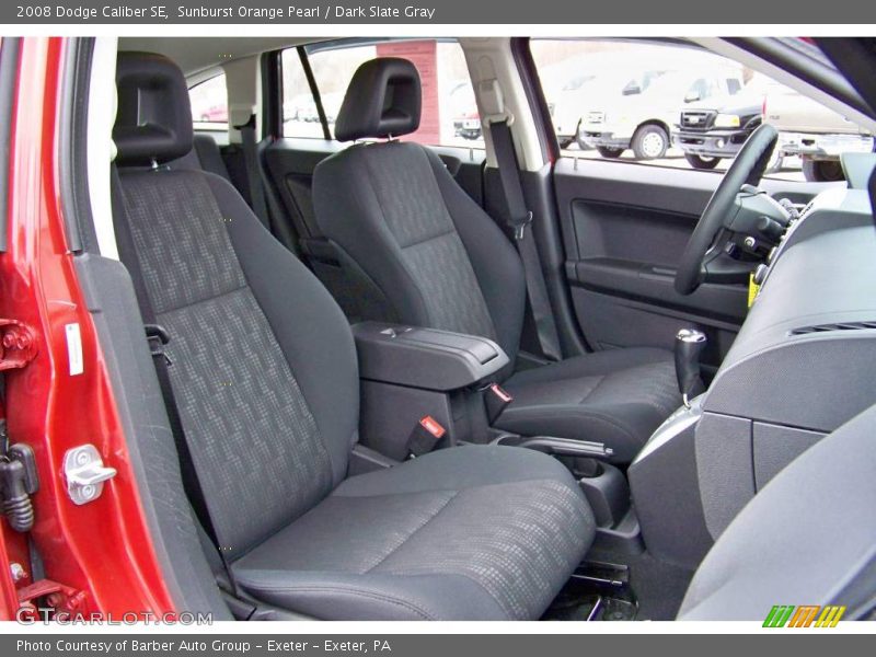 Sunburst Orange Pearl / Dark Slate Gray 2008 Dodge Caliber SE
