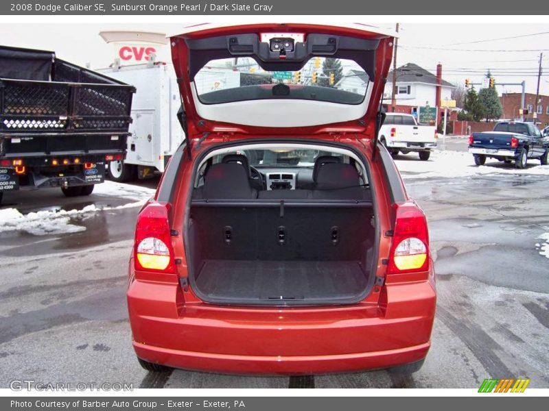 Sunburst Orange Pearl / Dark Slate Gray 2008 Dodge Caliber SE