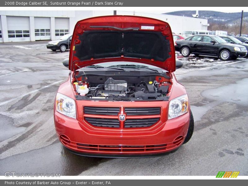Sunburst Orange Pearl / Dark Slate Gray 2008 Dodge Caliber SE