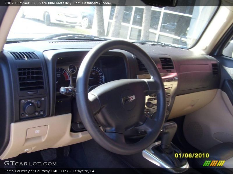 Slate Blue Metallic / Light Cashmere/Ebony 2007 Hummer H3