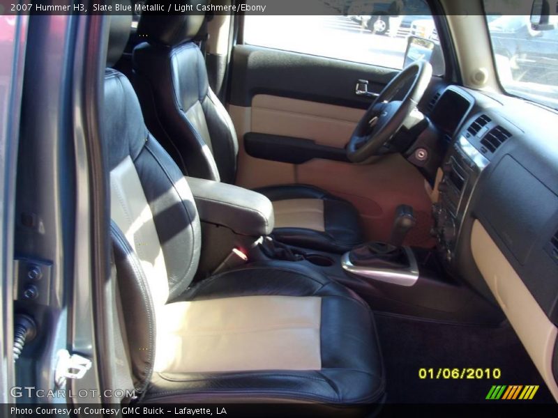 Slate Blue Metallic / Light Cashmere/Ebony 2007 Hummer H3
