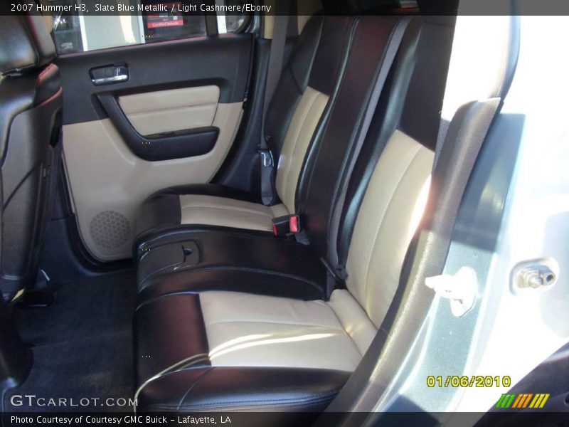 Slate Blue Metallic / Light Cashmere/Ebony 2007 Hummer H3