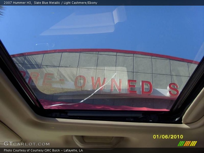 Slate Blue Metallic / Light Cashmere/Ebony 2007 Hummer H3