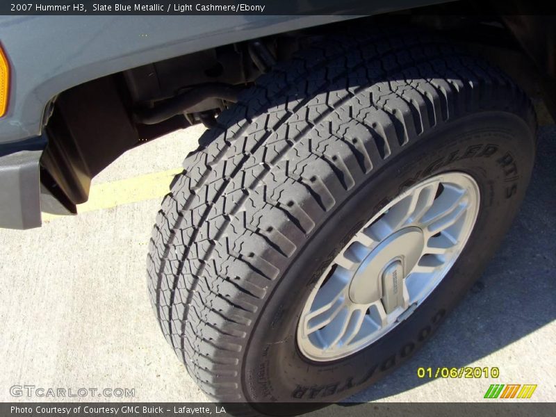 Slate Blue Metallic / Light Cashmere/Ebony 2007 Hummer H3