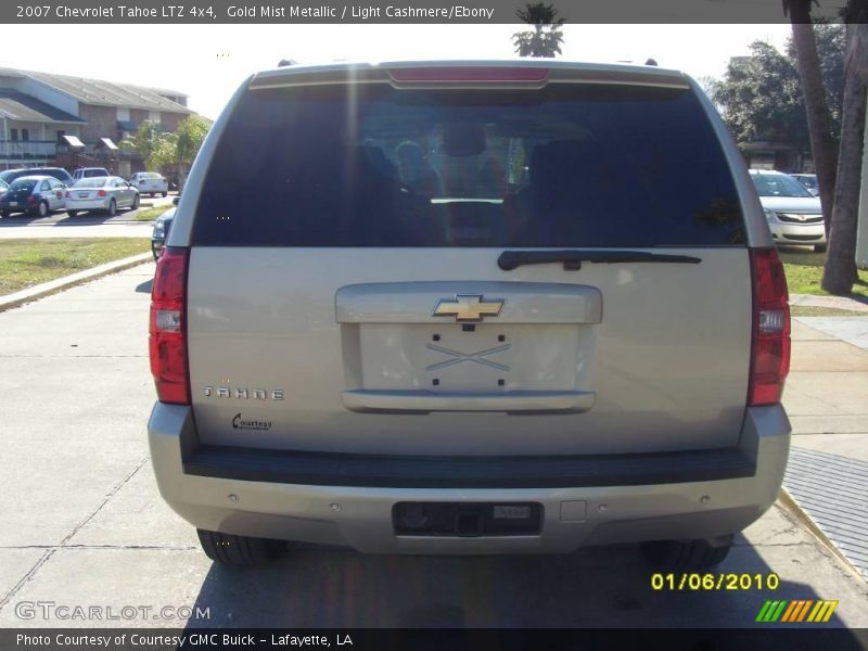 Gold Mist Metallic / Light Cashmere/Ebony 2007 Chevrolet Tahoe LTZ 4x4
