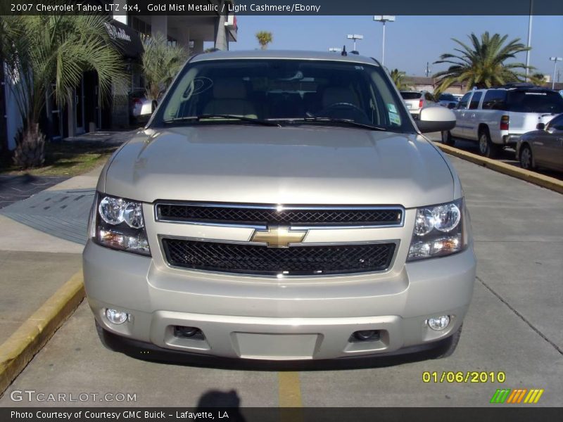 Gold Mist Metallic / Light Cashmere/Ebony 2007 Chevrolet Tahoe LTZ 4x4