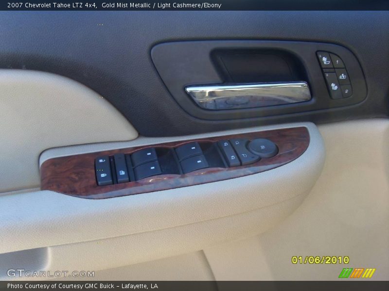 Gold Mist Metallic / Light Cashmere/Ebony 2007 Chevrolet Tahoe LTZ 4x4