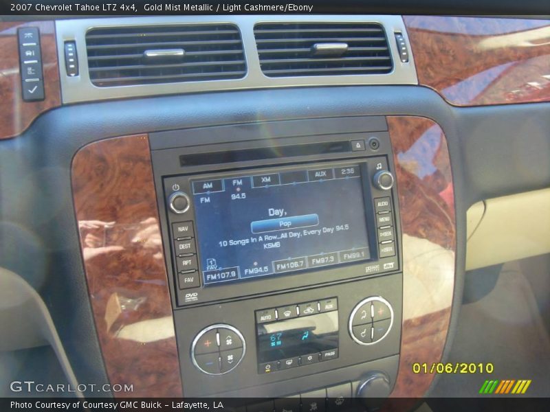 Gold Mist Metallic / Light Cashmere/Ebony 2007 Chevrolet Tahoe LTZ 4x4