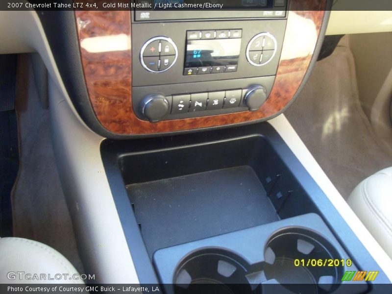 Gold Mist Metallic / Light Cashmere/Ebony 2007 Chevrolet Tahoe LTZ 4x4